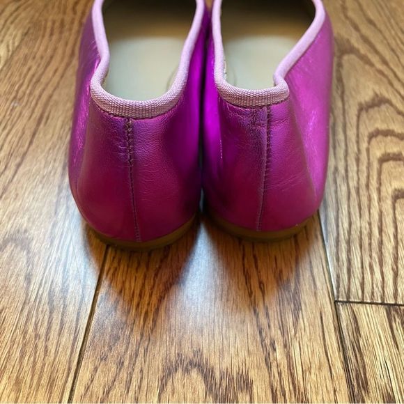Guilhermina Mirabelle Ballet Flats Metallic Magenta - Size 6 - Picture 6 of 8